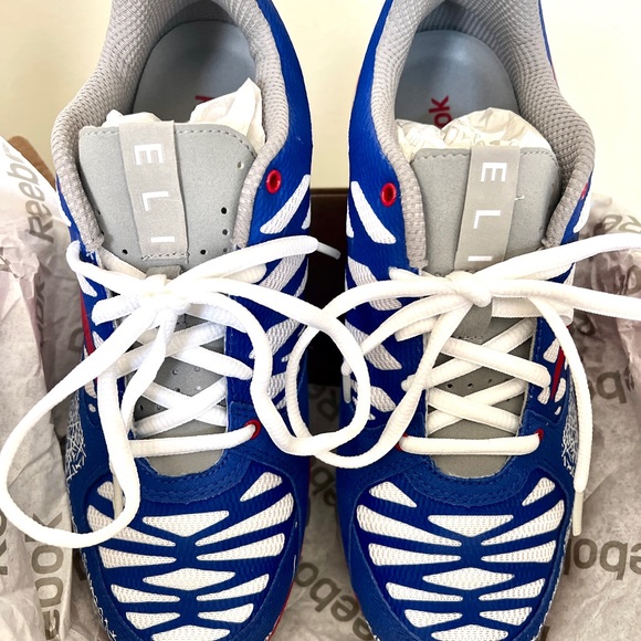 NEW YORK GIANTS ELI MANNING SPECIAL EDITION (NEVER WORN) LADIES 7.5 - Picture 1 of 11
